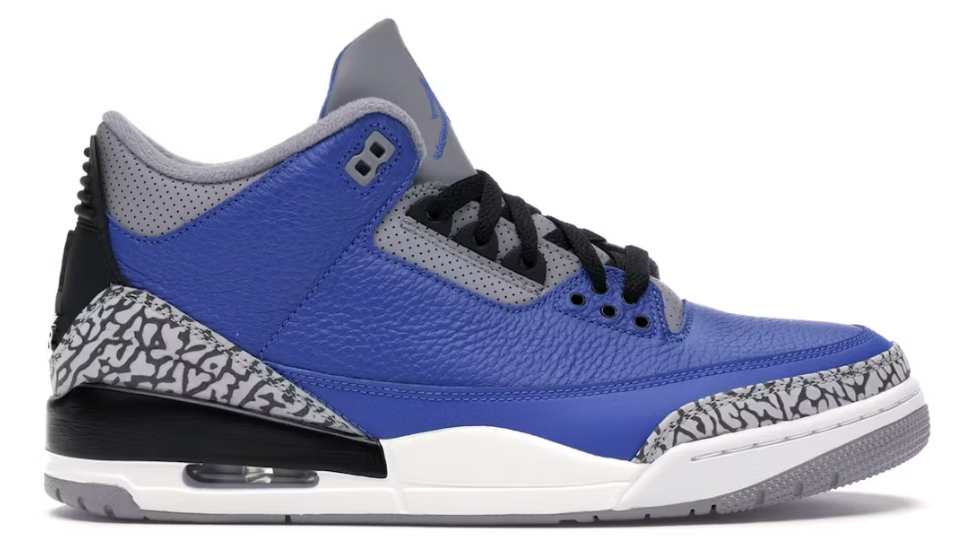 Jordan 3 Retro Varsity Royal Cement