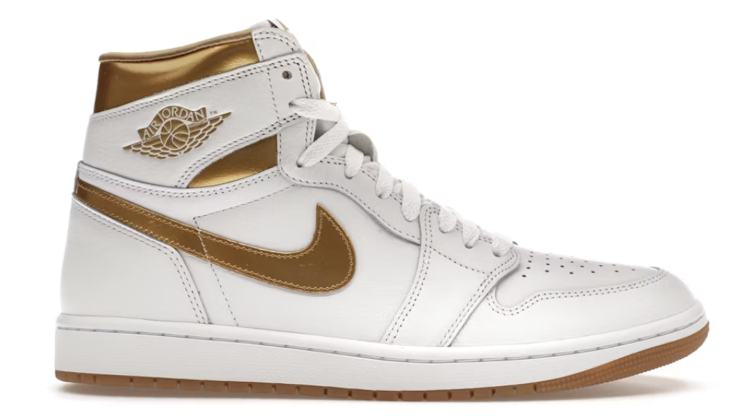 Jordan 1 Retro High OG Metallic Gold (Women's)