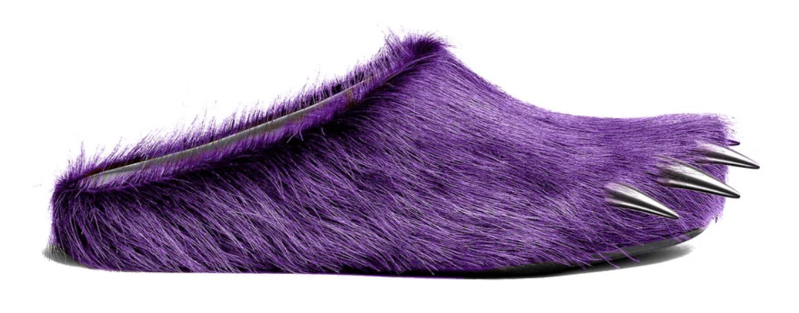 Bravest Studios Bear Claw Mule Purple