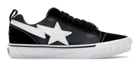 Vans Knu Skool Bape Camo Black