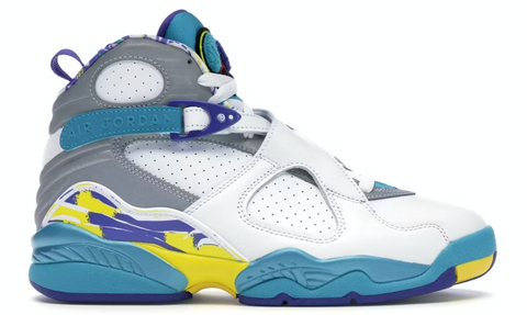 Jordan 8 Retro White Aqua 2019 Women's