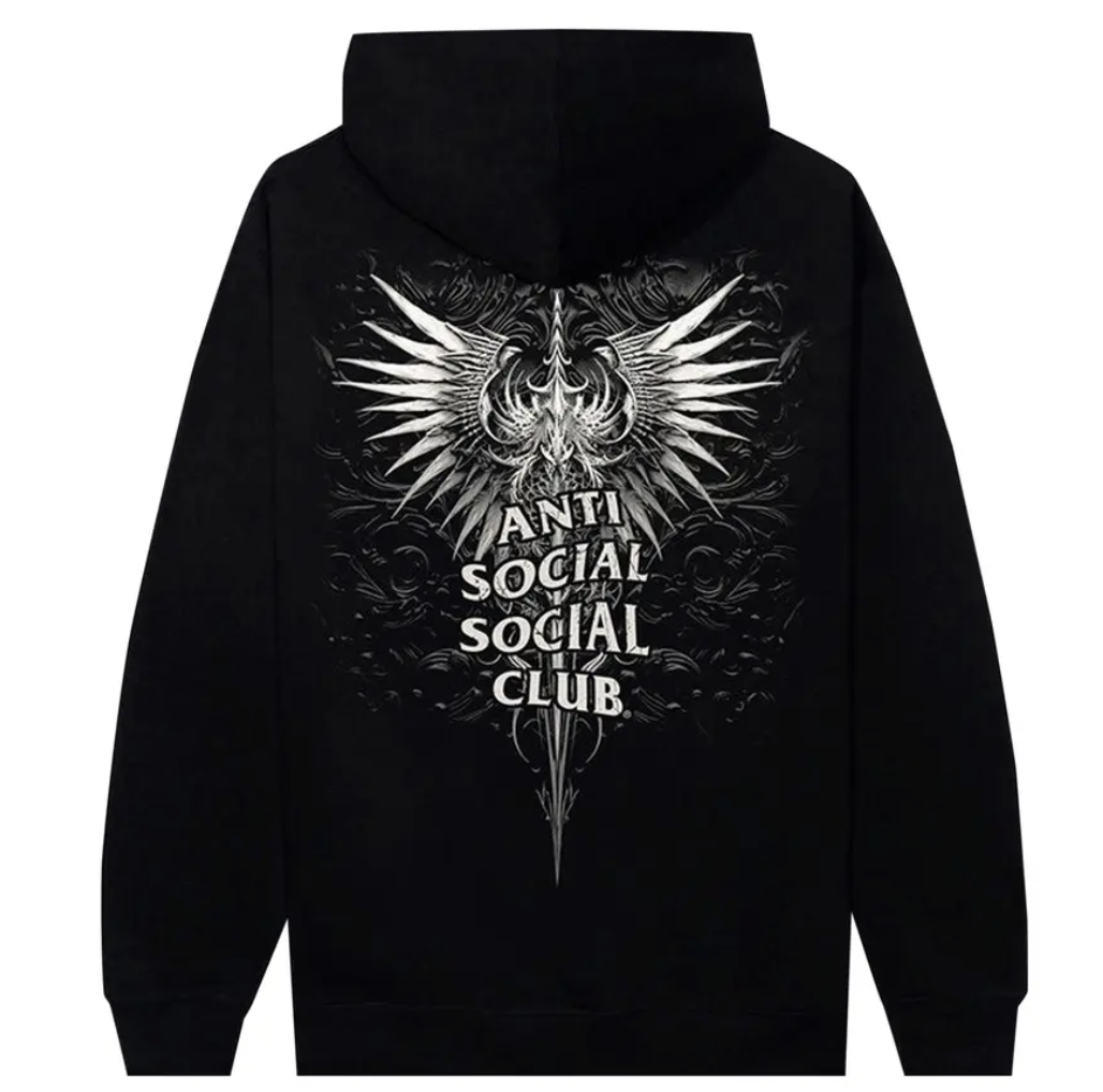 ASSC Solace Black Zip Hoodie