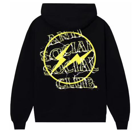 ASSC Fragment Yellow Bolt Hoodie
