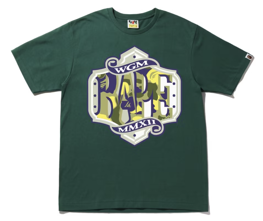 BAPE Archive Graphic #11 Tee Green