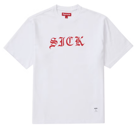Supreme Sick S/S Top White