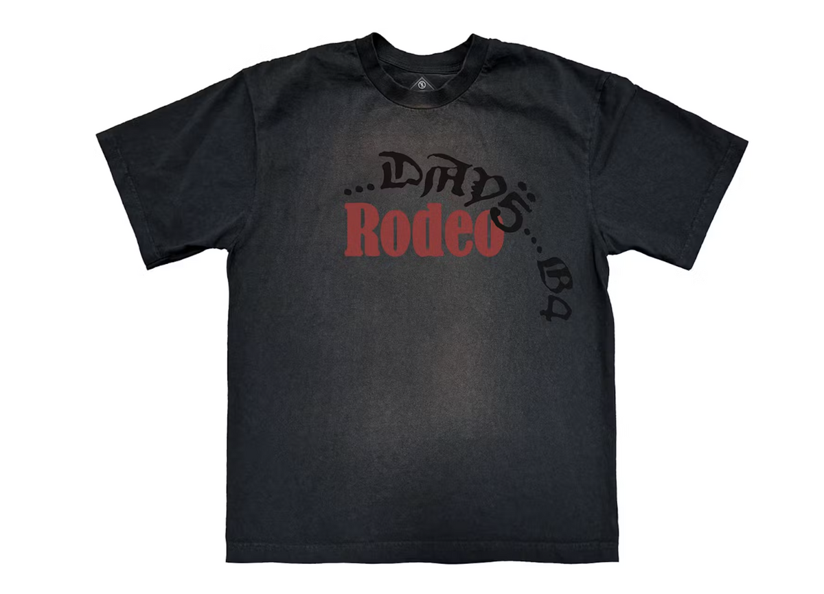 Travis Scott Cactus Jack x Sp5der Days Before Rodeo I Tee Black