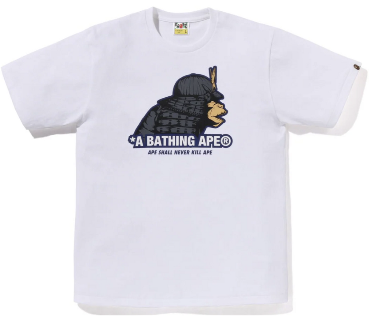 BAPE Samurai White Tee