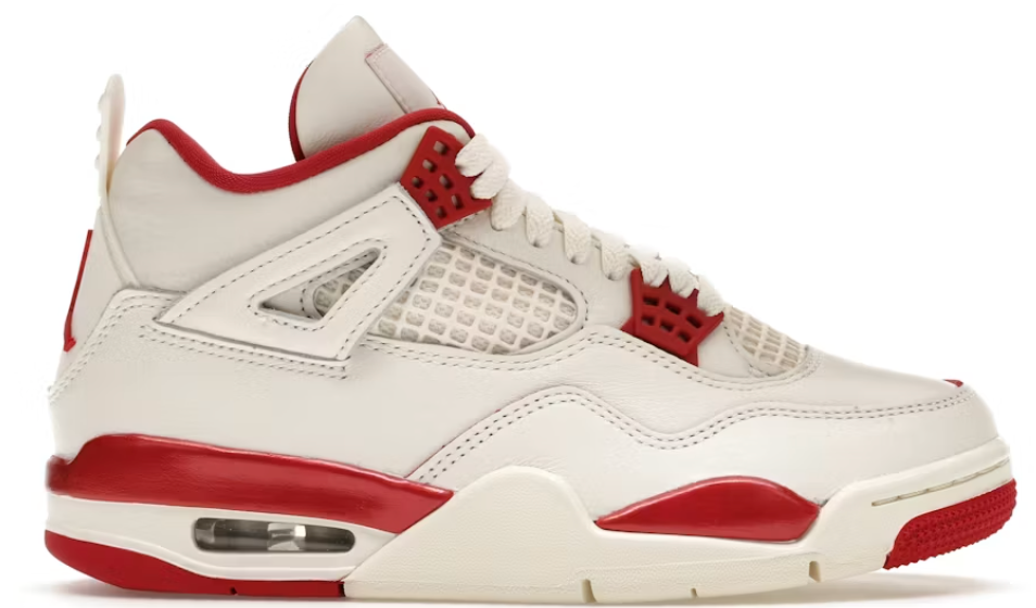 Jordan 4 Retro Valentine's Day Sierra Red Women's