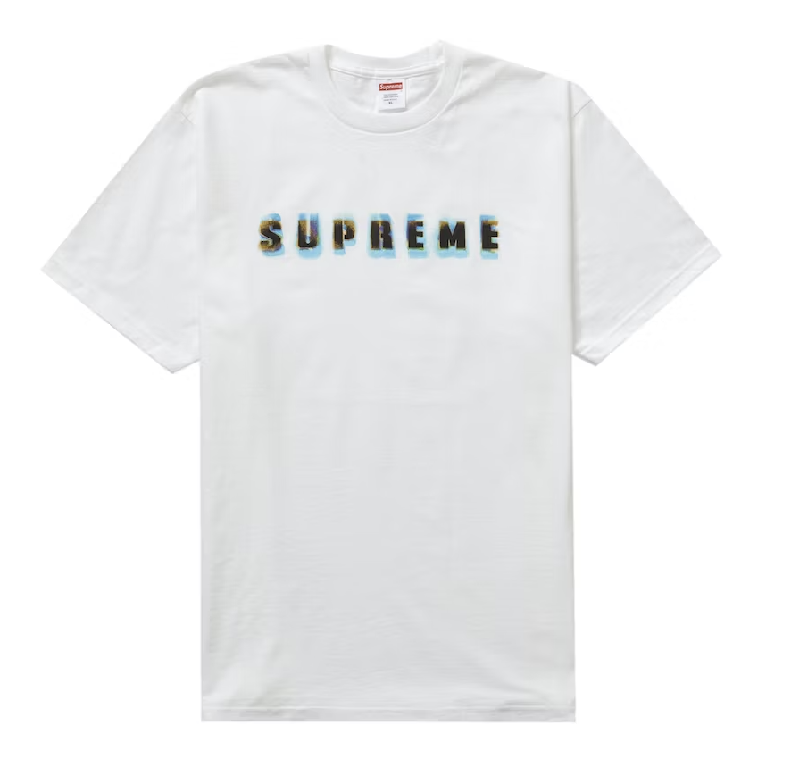 Supreme Stencil Tee White