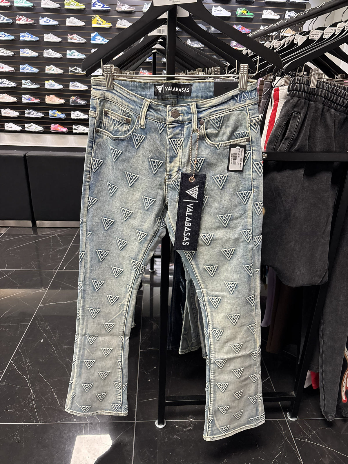 Valabasas Tagged Blue Wash Jeans