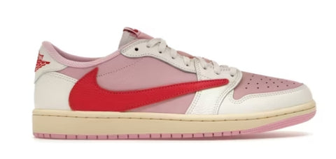 Jordan 1 Retro Low OG SP Travis Scott Sail Tropical Pink