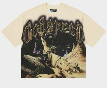 Godspeed Divine Extinction T-Shirt Bone