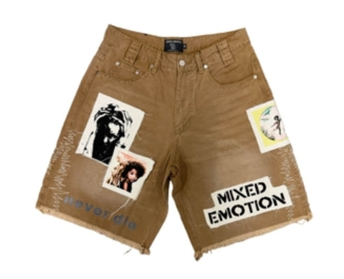 Mixed Emotion Chaos Carpenter Shorts