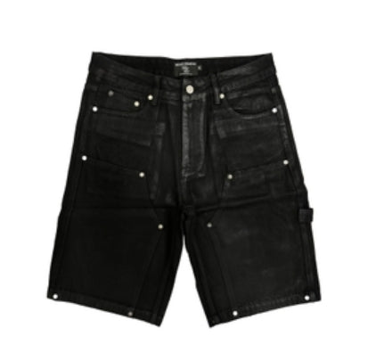 Mixed Emotion Worker Wax Shorts