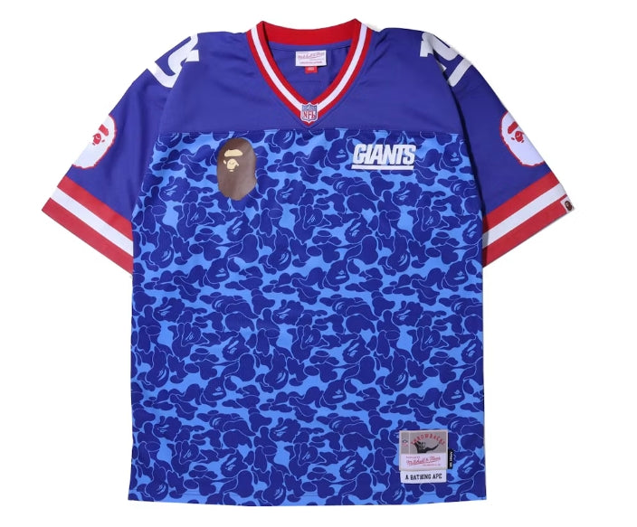 BAPE x Mitchell & Ness New York Giants Jersey