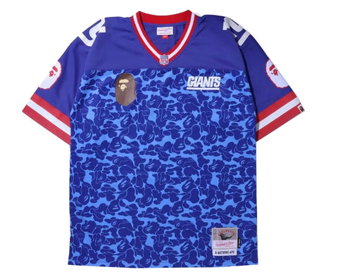 BAPE x Mitchell & Ness New York Giants Jersey