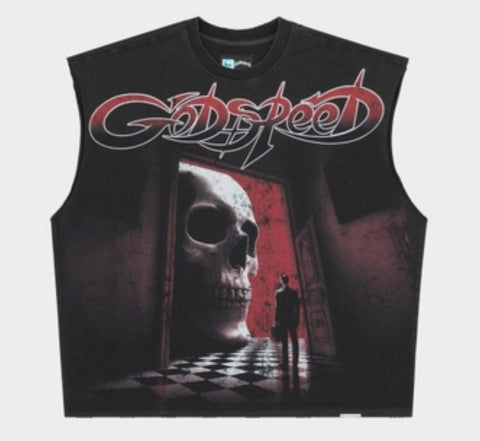 Godspeed Fate's Doorstep Sleeveless T-Shirt Black