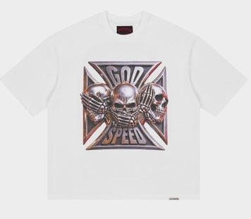 Godspeed Omerta T-Shirt White