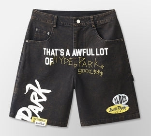 Hyde Park x ALOCS Carpenter Work Wear Shorts Black