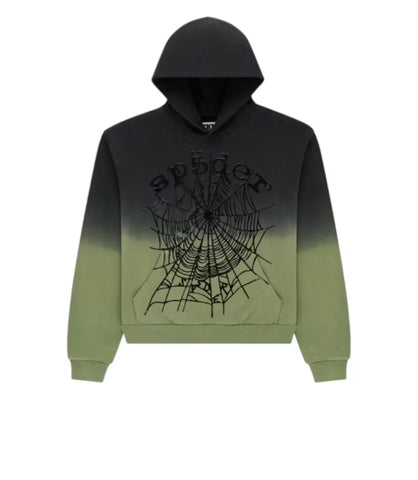 Sp5der OG Web Ombre Hoodie Black