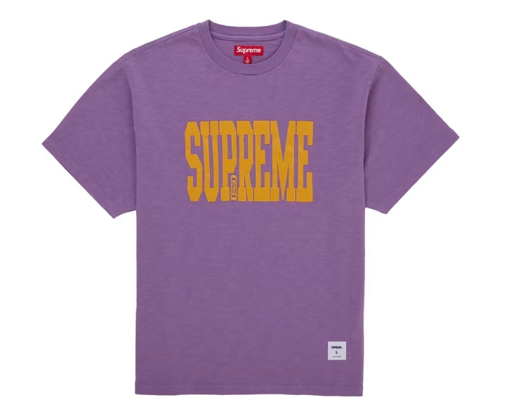 Supreme Stretch Applique S/S Top Dusty Purple