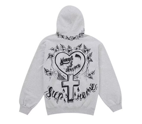 Supreme Forever Hooded Sweatshirt Heather Grey