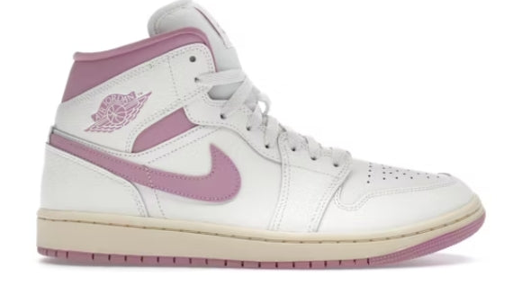 Jordan 1 Mid Sail Pink Coconut Milk Women's