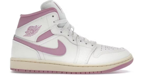 Jordan 1 Mid Sail Pink Coconut Milk Women's
