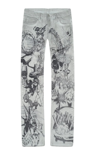 Bravest Studios Sketch Moto Denim