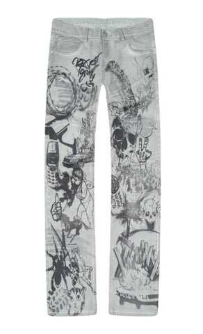 Bravest Studios Sketch Moto Denim
