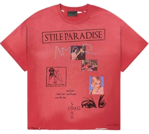 Stile De Amor Red Stile Paradise Tee