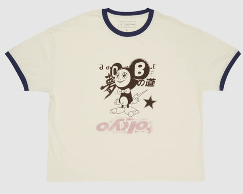 CJ x Fragment x Takashi Murakami Tokyo Ringer Tee