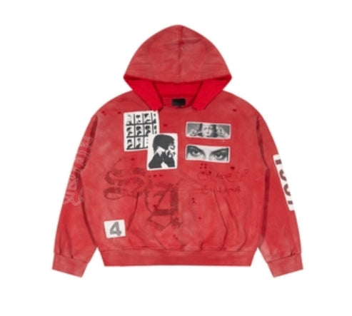 Stile De Amor Rosso Hoodie