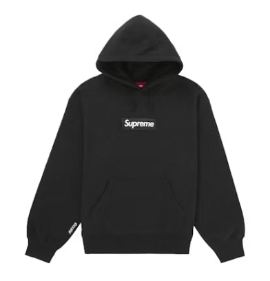 Supreme Box Logo Hooded Sweatshirt FW25 Black