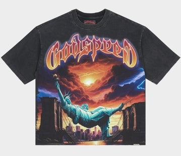 Godspeed Burnt Bridges T-Shirt Black