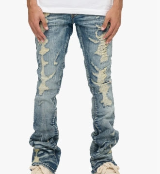 Valabasas Tearaway Dark Vintage Wash Jeans