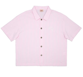 AZVA Bubble Gum Button Up