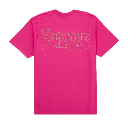 Supreme Gems Tee Fuchsia