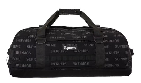 Supreme Large Duffle Bag FW26 Black