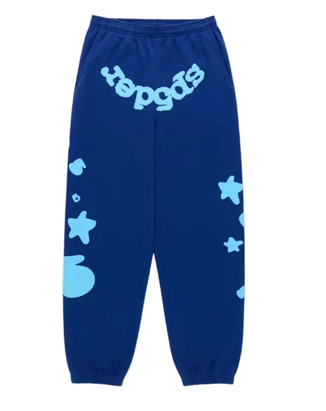 Sp5der Beluga V2 Sweatpants Navy