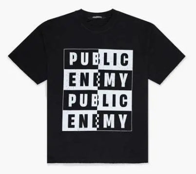 Valabasas Peoples Enemy Black Tee