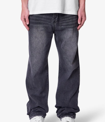 MNML Baggy Denim Jeans Washed Black