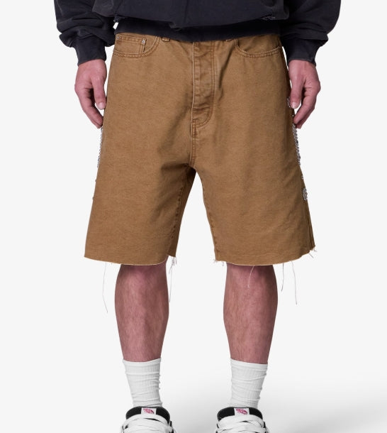 MNML Mojave Canvas Shorts Tan