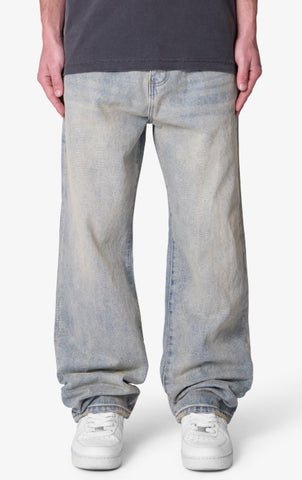 MNML Baggy Denim Jeans Light Vintage