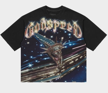 Godspeed Liberty Cruiser T-Shirt Black