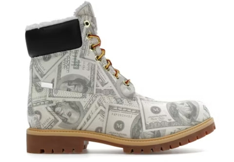 Timberland 6" Premium Waterproof Boot Supreme x MM6 Maison Margiela $100 Bills
