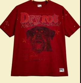 Dry Rot Rotten In America Tour Tee Red