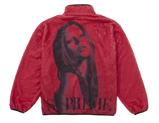 Supreme Kate Moss Fleece Jacket Red