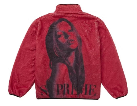 Supreme Kate Moss Fleece Jacket Red