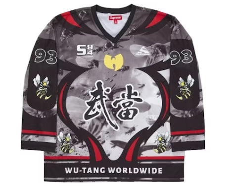 Supreme Wu-Tang Clan Hockey Jersey Black